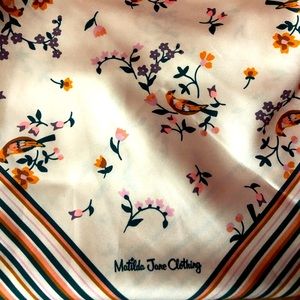 MJ Silk Scarf from conference